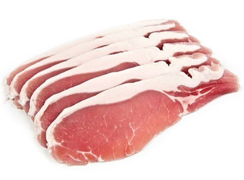 BACK BACON NO NITRITE SUGAR SLICED 180G (#123119)