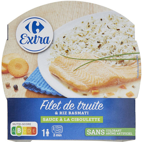 TROUT FILLET CHIVE SAUCE 300G (#117802)