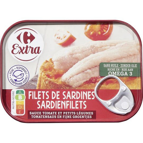 SARDINE FILLETS IN TOMATO SAUCE 100G (#116895)
