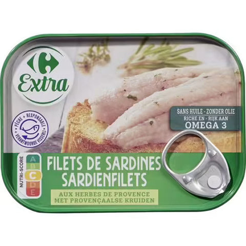 SARDINE FILLETS HERBS PROVENCE 100G (#117095)