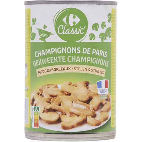 MUSHROOMS STEMS & PIECES 400G (#115719)