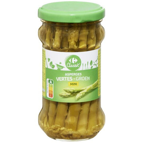 MINI GREEN ASPARGUS 190G (#115953)