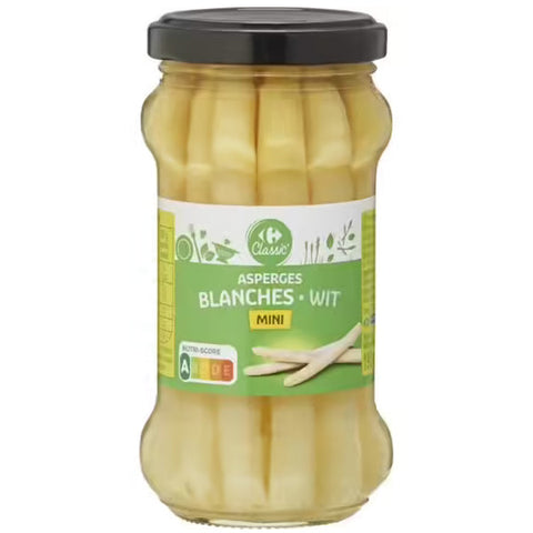 MINI WHITE ASPARGUS 190G (#115948)