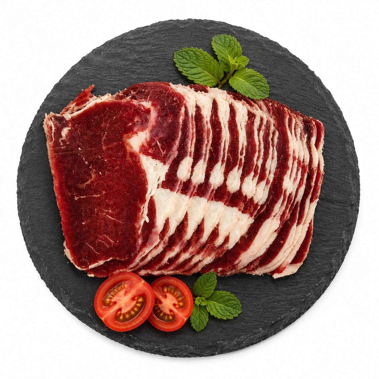 AUST BEEF RIBEYE ANGUS GRASS FED SHABU FRZ 300G (