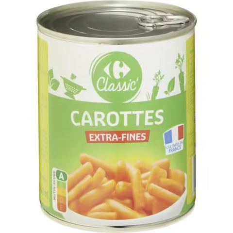 EXTRA FINE CARROTS 800G (#115710)