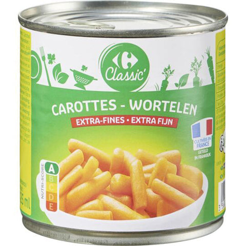 EXTRA FINE CARROTS 400G (#115711)