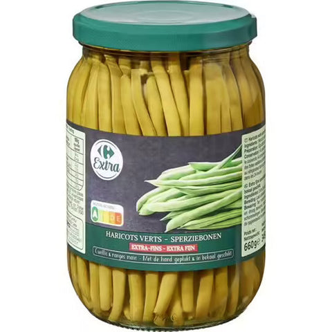 EXTRA FINE GREEN BEANS 660G (#115969)