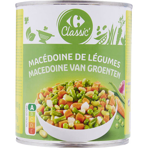 MIXED VEGETABLES 800G (#115775)