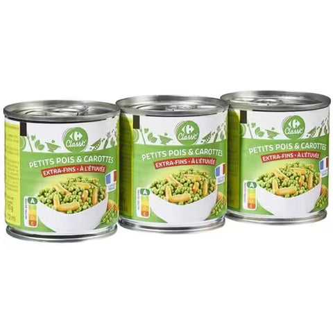 EXTRA FINE PEAS CARROTS 200G (#115785)