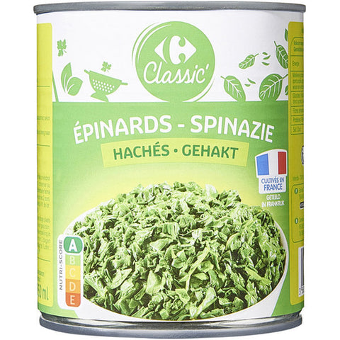 CHOPPED SPINACH 795G (#115730)