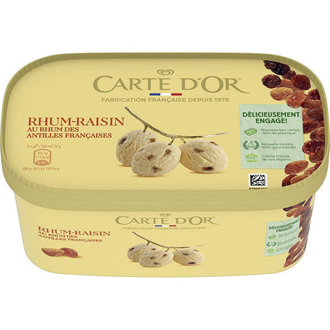 RUM RAISIN ICE CREAM 900ML (#120112)