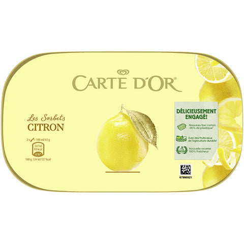 LEMON SORBET 900ML (#120114)