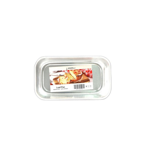 ALUMINIUM POUND CAKE MOULD 22.7CMX12.4CMX7.1CM (#2466)