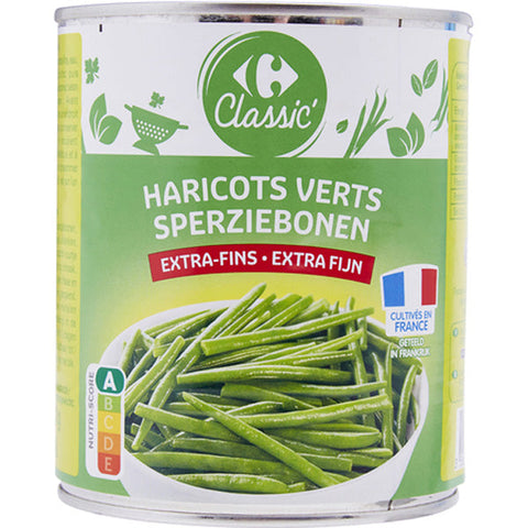 EXTRA FINE GREEN BEANS 800G (#115740)