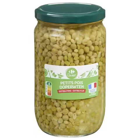 EXTRA FINE GREEN PEAS 660G (#115988)