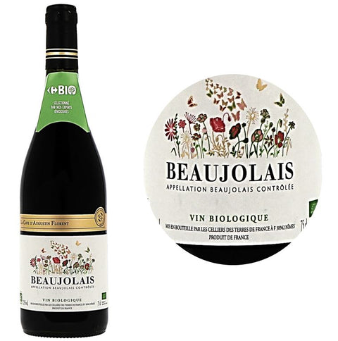 RED WINE-GAMAY ORGANIC BEAUJOLAIS RED WINE 2020-2021750ML (#112245)