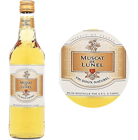 MUSCAT DE LUNEL SWEET WHITE WINE 75CL (#123352)