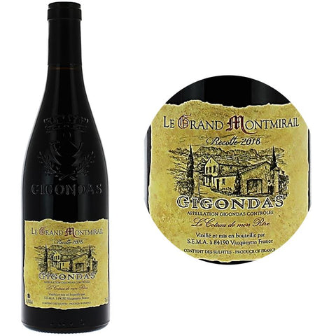 GRENACHE GIGONDAS RED WINE 75CL (#123447)