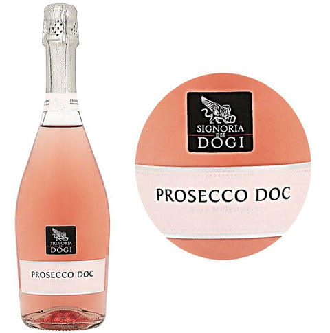 GLERA PROSECCO EXTRA DRY ROSE WINE 75CL (#123437)