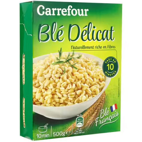 PRECOOKED WHEAT GRAINS 500G (#117605)
