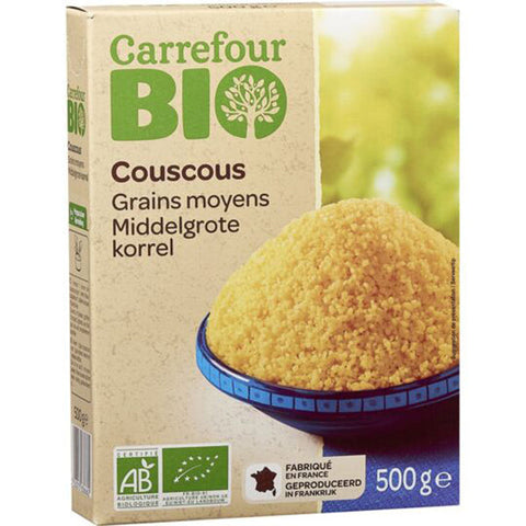 ORGANIC MEDIUM COUSCOUS 500G (#117614)