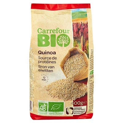 ORGANIC QUINOA 400G (#117611)