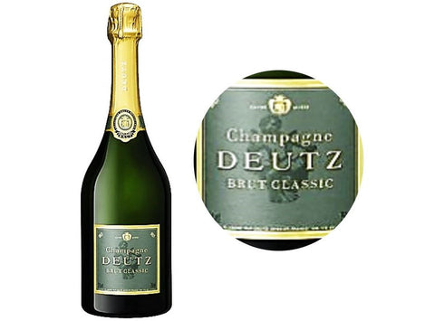CHAMPAGNE DEUTZ BRUT CLASSIC WHITE 75CL (#122475)