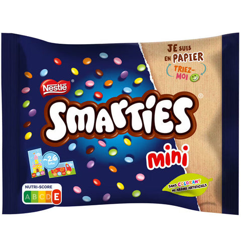 MILK CHOCOLATE MINI SMARTIES 375G (#116706)