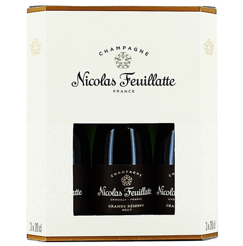 NICOLAS FEUILLATTE CHAMPAGNE BRUT 20CL (#123327)