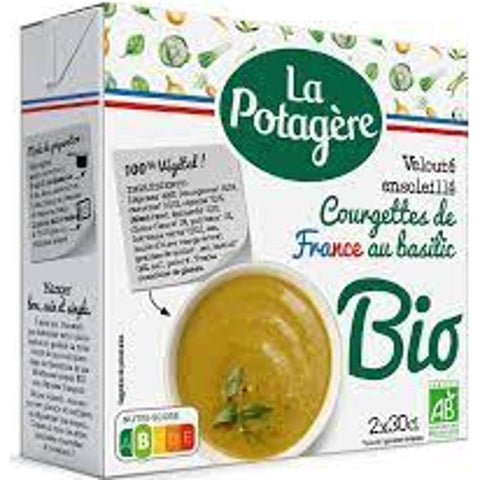 ORGANIC ZUCCHINI BASIL SOUP 30CL (#126935)
