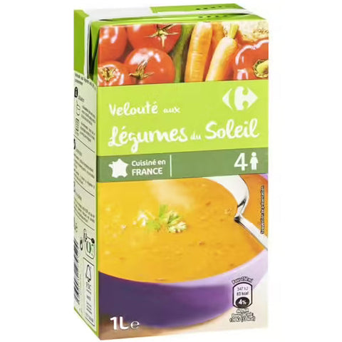 MIXED VEGETABLE SOUP 1L (#117750)
