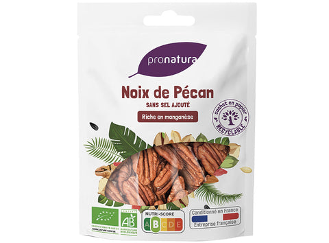 ORGANIC PECANS NO ADDED SALT 125G (#123255)