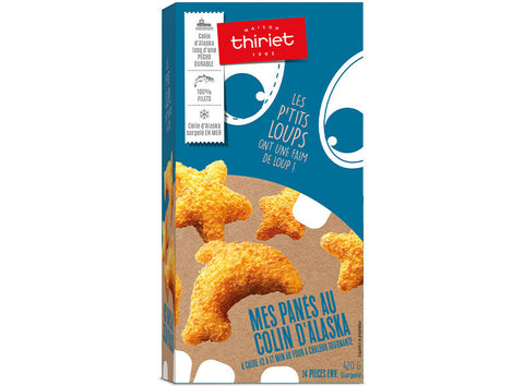 BREADED ALASKAN POLLOCK IN FUN SHAPES FOR KID 450G 14 PIECES (#113301)