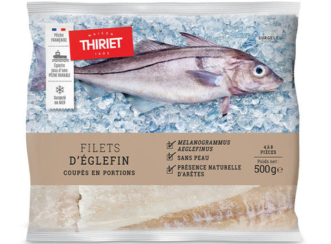HADDOCK FILLETS 500G 4-8 PIECES (#113315)