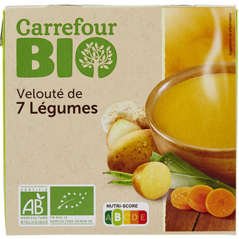 ORGANIC VEGETABLE SOUP 30CL (#117764)