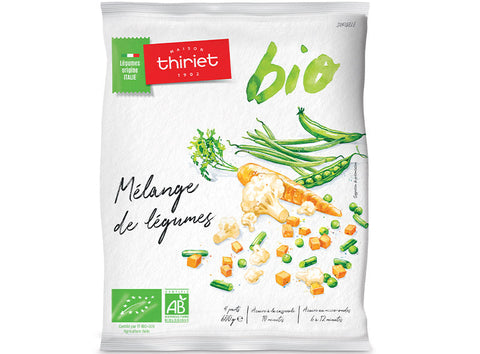 ORGANIC MIXED VEGETABLES 600G 4 PORTIONS (#113319)