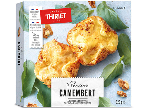 PUFF PASTRY WITH CAMEMBERT 320G 4 PIECES (#113322)