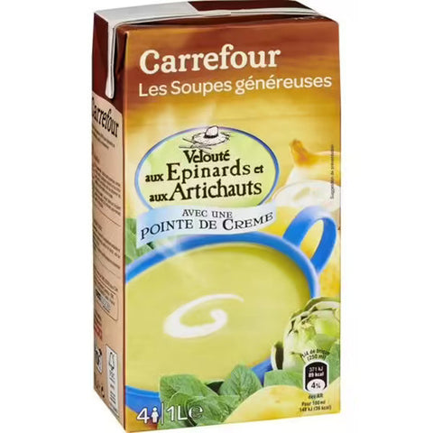 SPINACH ARTICHOKE SOUP 1L (#117751)