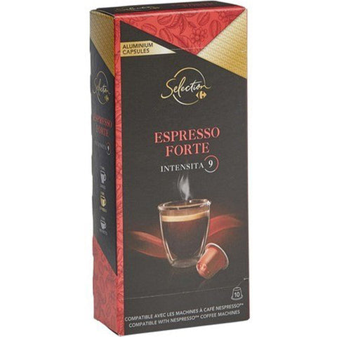 STRONG ESPRESSO COFFEE CAPSULES 10PC (#118108)