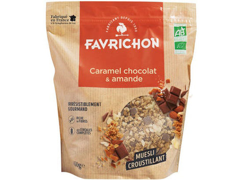 ORGANIC CARAMEL CHOCOLATE MUESLI 450G (#122199)