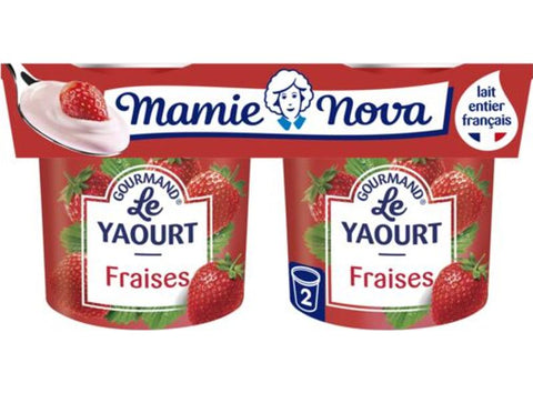 STIRRED STRAWPBERRY YOGURT 150G (#114633)