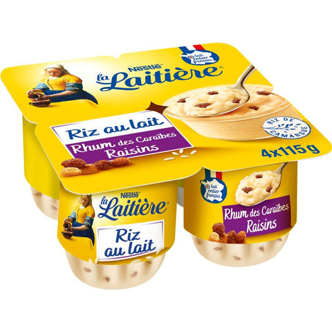 RHUM RAIS RICE PUDDING DESS 115G (#114748)