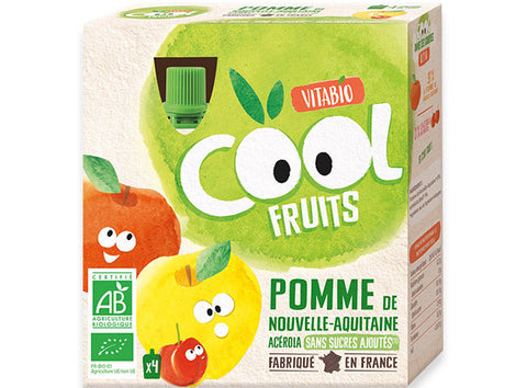 ORGANIC COOL FRUIT APPLE PUREE 90G (#126660)