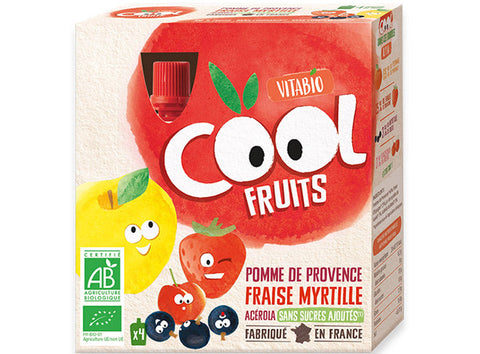 ORGANIC COOL FRUIT APPLE STRAWB BLUEB 90G (#126655)