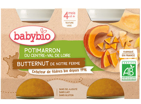 ORGANIC PUMPKIN BUTTERNUT BABY FOOD 130G (#126705)