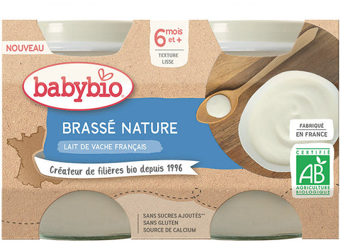 ORGANIC COW MILK NATURAL YOGURT 130G (#126700)