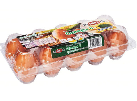 FRESH EGGS OMEGA 6 VITAMIN E 10PC (#122557)