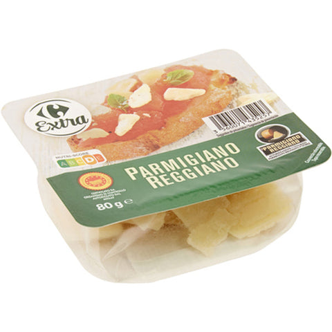 PDO PARMIGIANO SHAVINGS CHEESE 80G (#116007)