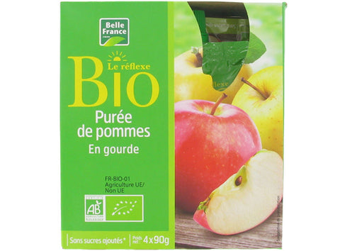 ORG APPLE PUREE COMPOTE 90G (#116353)