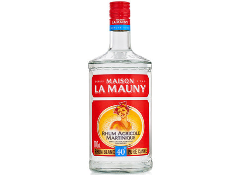 WHITE AGRICULTURAL RUM MARTINIQUE 1L (#124806)